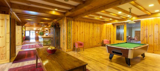 Sala de jocs de l'Hotel Rutllan & Spa